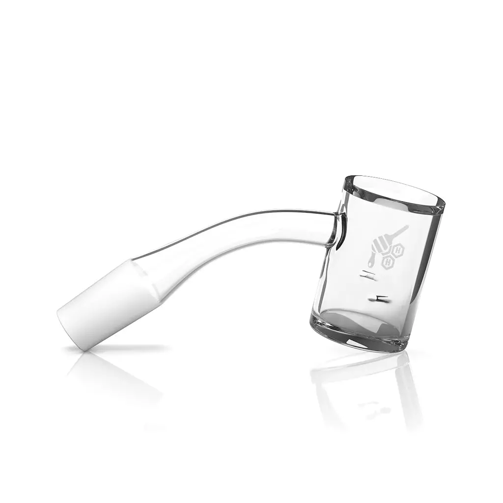 Honeybee Herb Whirlwind Quartz Banger - 45° Degree | Yl 5