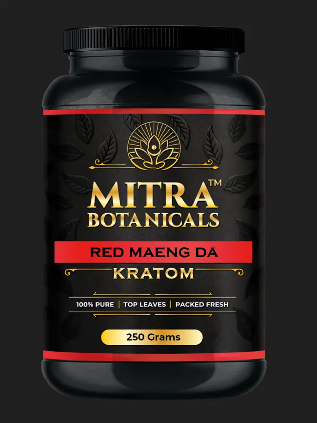 Mitra Botanicals Red Maeng Da – Kratom (250 Grams Powder) 1