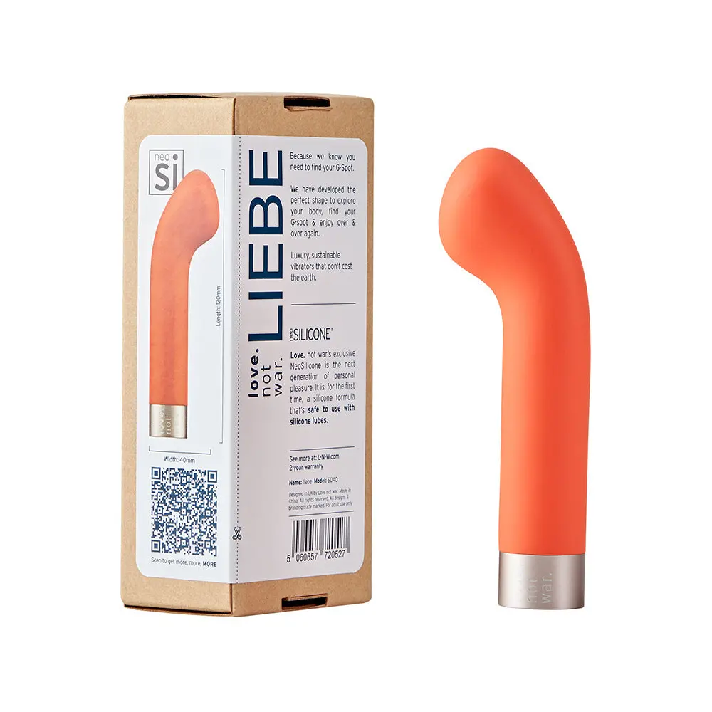 Love Not War Liebe Head Orange 1