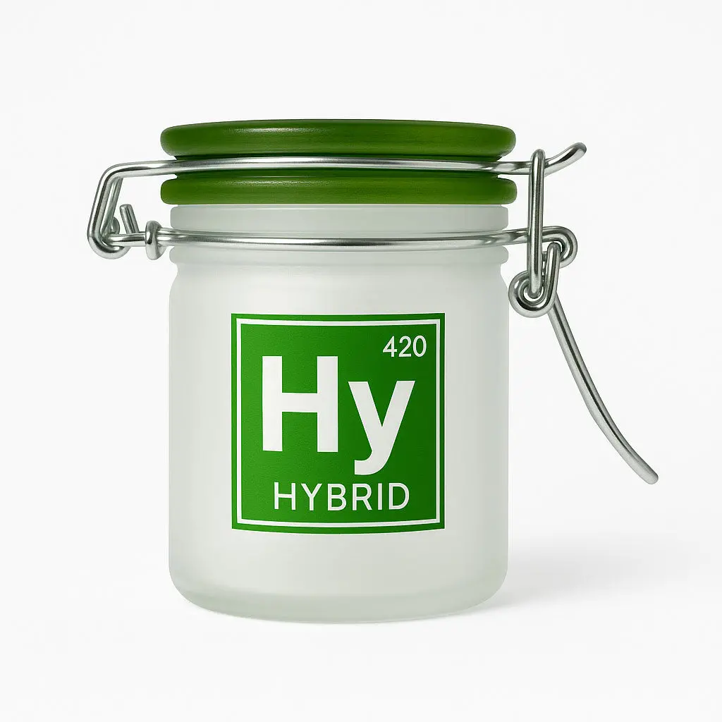 420 Hybrid Periodic Symbol Airtight Stash Jar 1