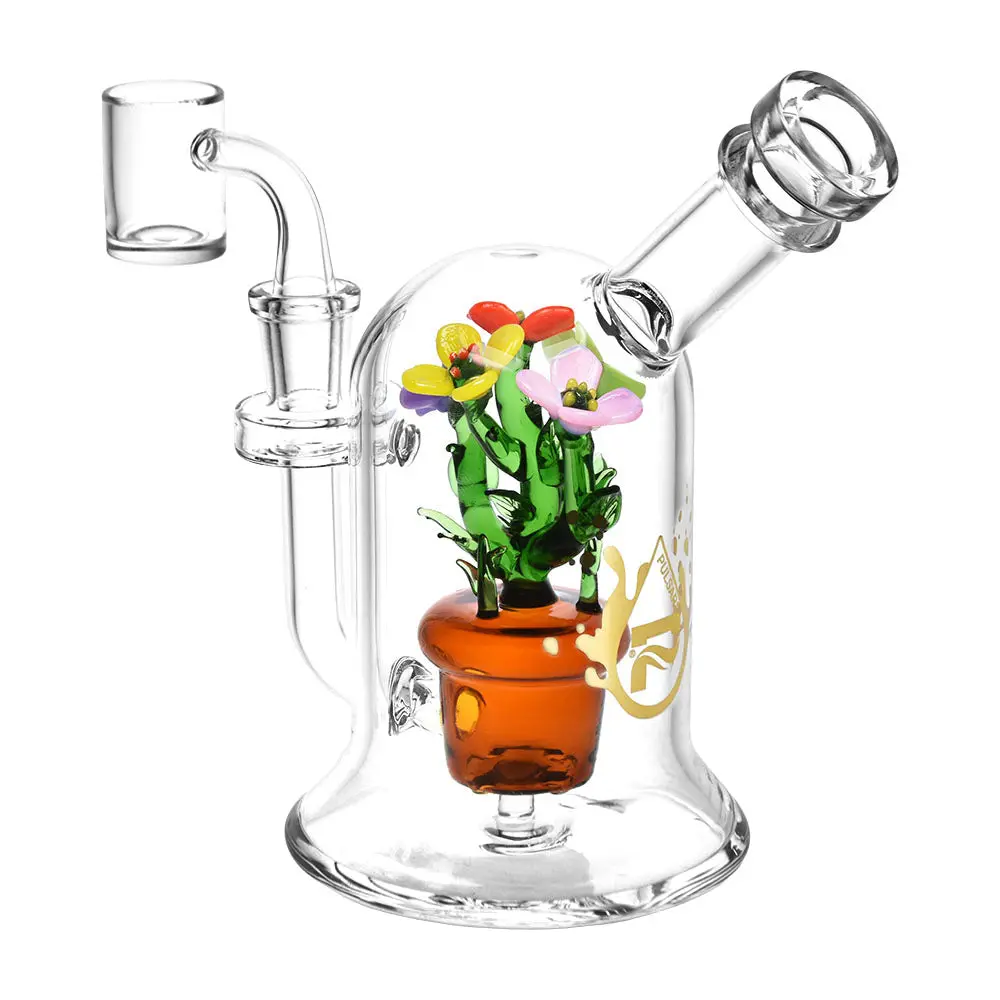Pulsar Pretty Flowers Dab Rig - 6.5" / 14Mm F 1