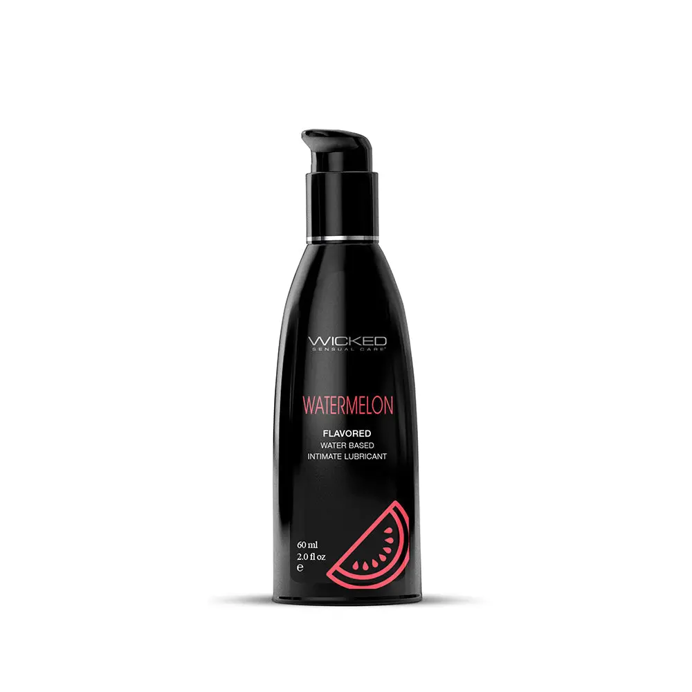 Wicked Aqua Watermelon Water-Based Lubricant 2 Oz. 1