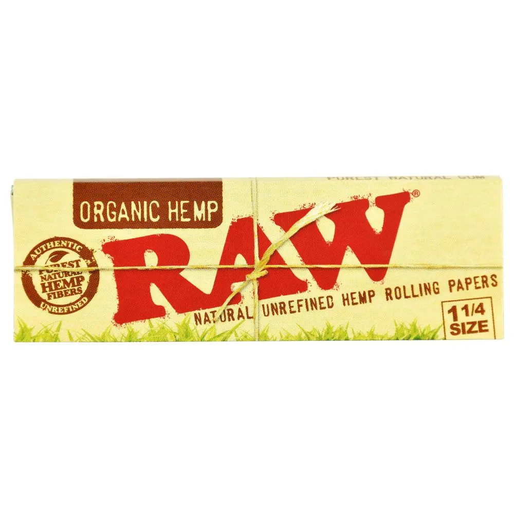 Raw Organic Hemp Rolling Papers 1