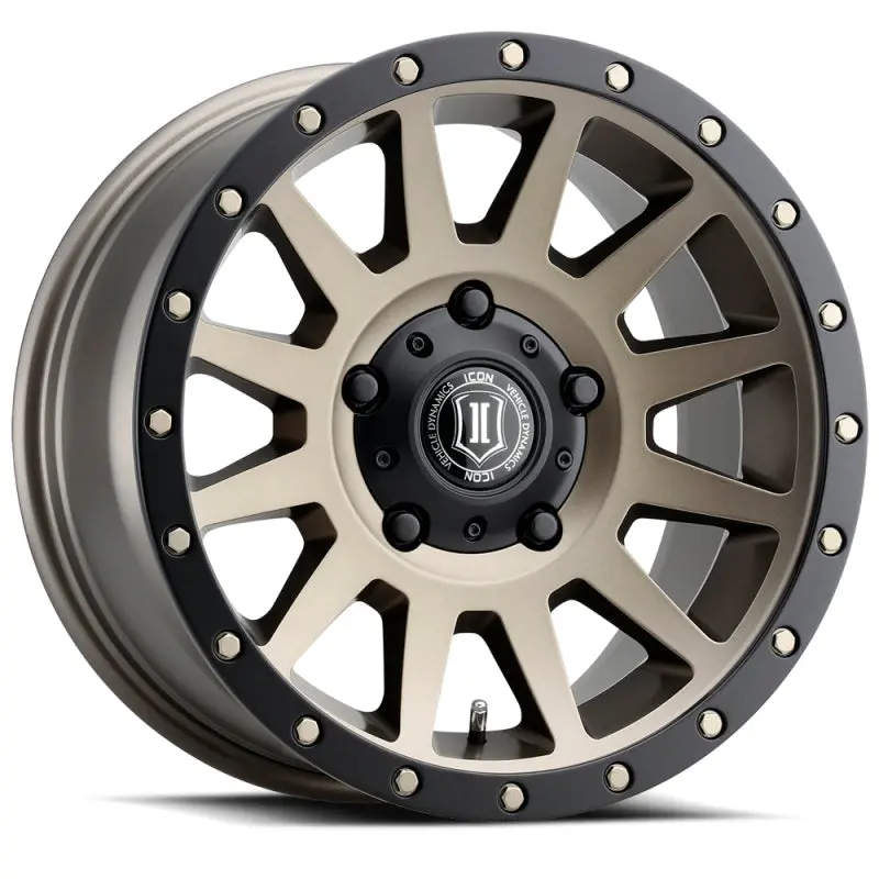 Icon Compression 17X8.5 5X150 25Mm Offset 5.75In Bs 110.1Mm Bore Bronze Wheel 1