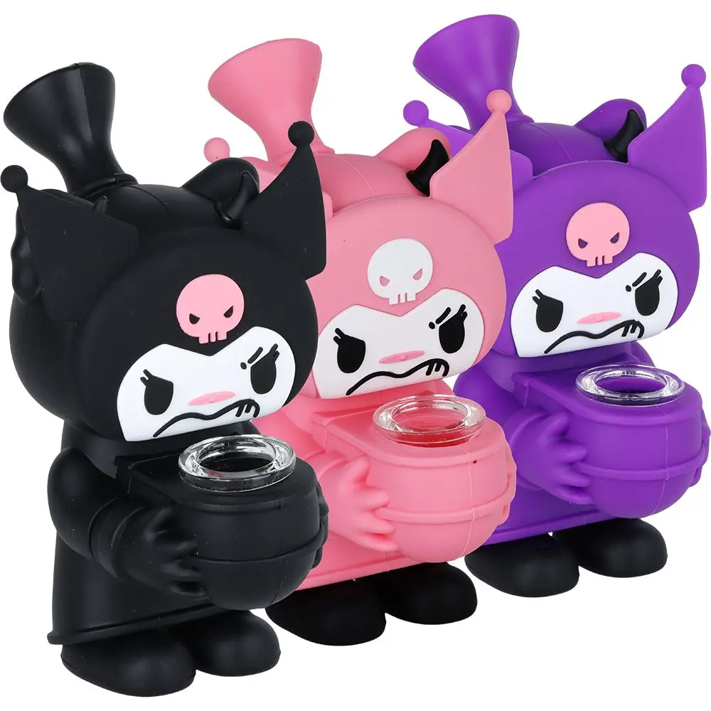 Don't Feed The Gremlin Silicone Bubbler - 5.5 1
