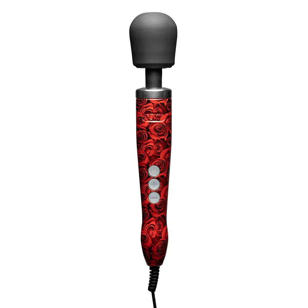 Doxy Die Cast Wand Vibrator Roses 1