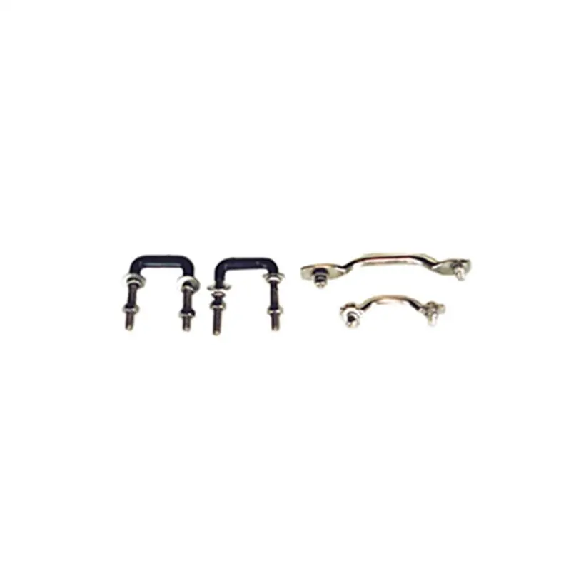 Rugged Ridge 55-95 Jeep Cj / Jeep Wrangler Stainless Steel Windshield Tie Down Kit 1