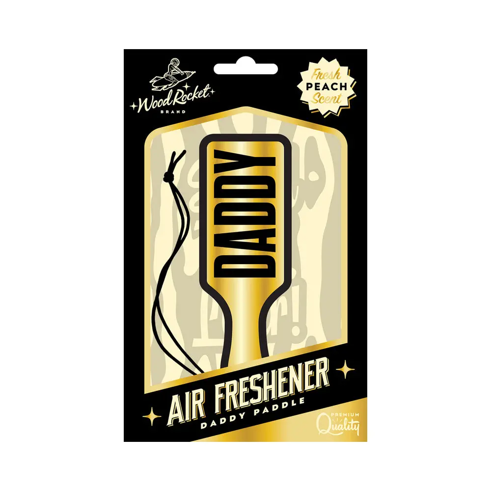 Wood Rocket Air Freshener Daddy Paddle 1