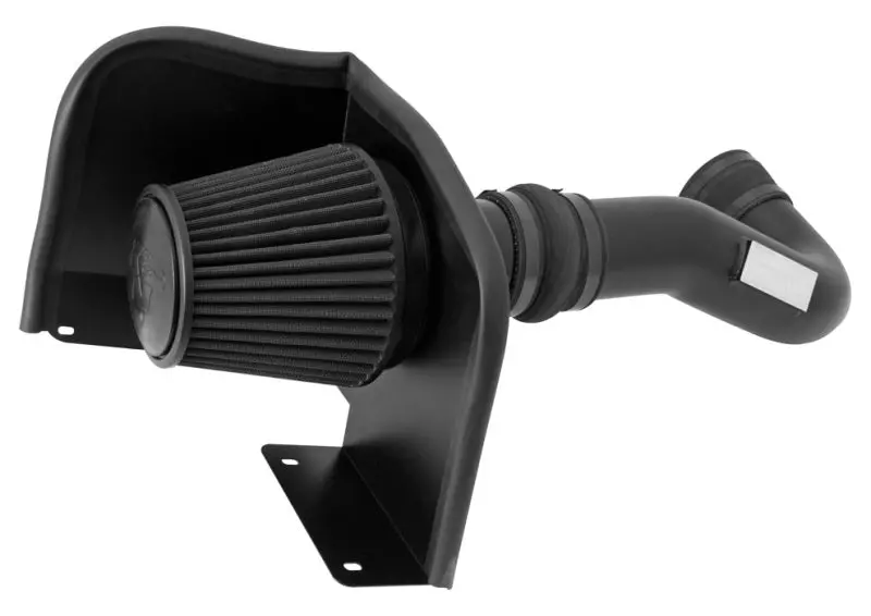 K&N 07-08 Chevy Silverado 1500 4.8L/5.3L V8 / 07-08 Gmc Yukon 4.8L/5.3L V8 Black Perf Intake Kit 1
