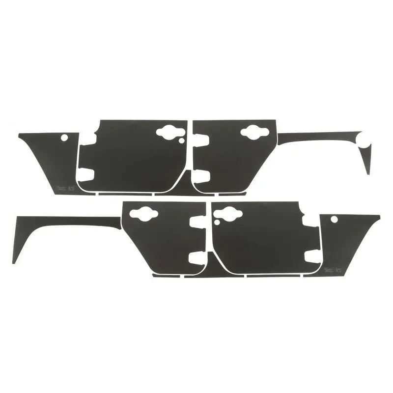 Rugged Ridge Magnetic Protection Panel Kit 4-Dr07-18 Jeep Wrangler 1