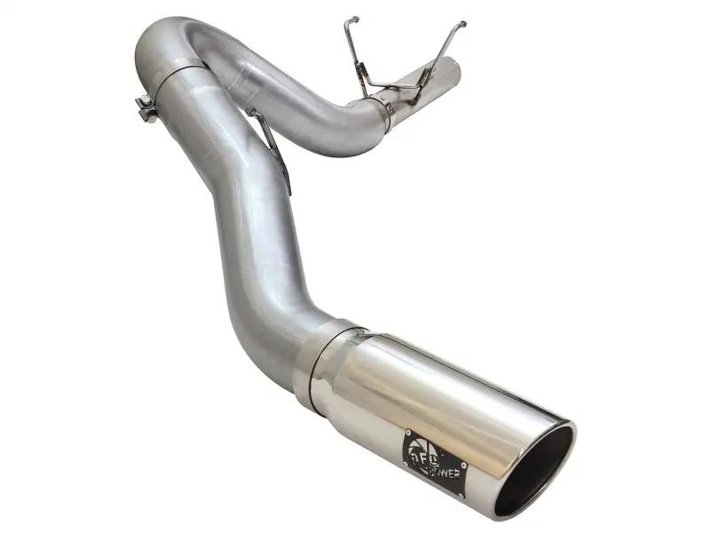 Afe Machforce Xp Exhaust Large Bore 5In Dpf-Back Alu. 13-15 Dodge Trucks L6-6.7L (Td) *Polish Tip 1
