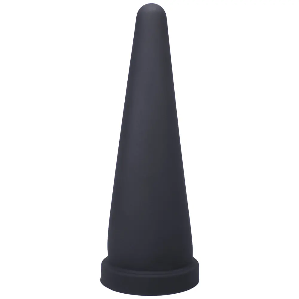 Tantus Cone Large Dildo Onyx 1