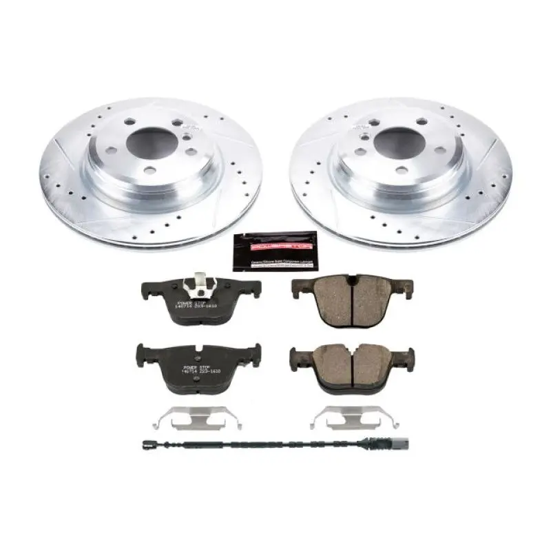 Power Stop 15-16 Bmw 328I Xdrive Rear Z23 Evolution Sport Brake Kit 1