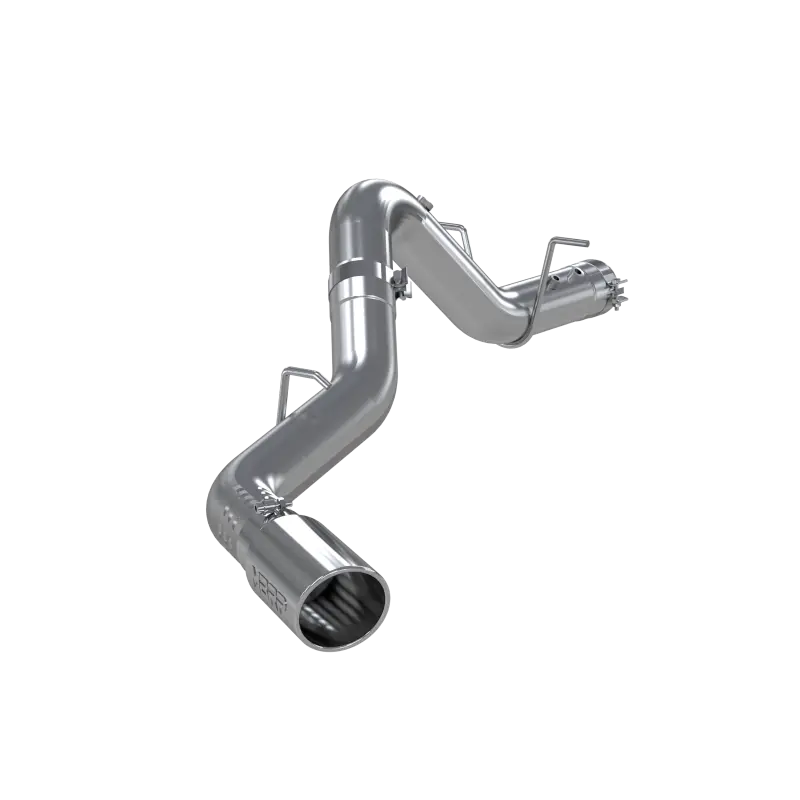 Mbrp 2020+ Gmc/Chevy 2500/3500 6.6L Duramax 4In Mand Bent Tubing Al-Ser Cat Back Single Side - Alum 2