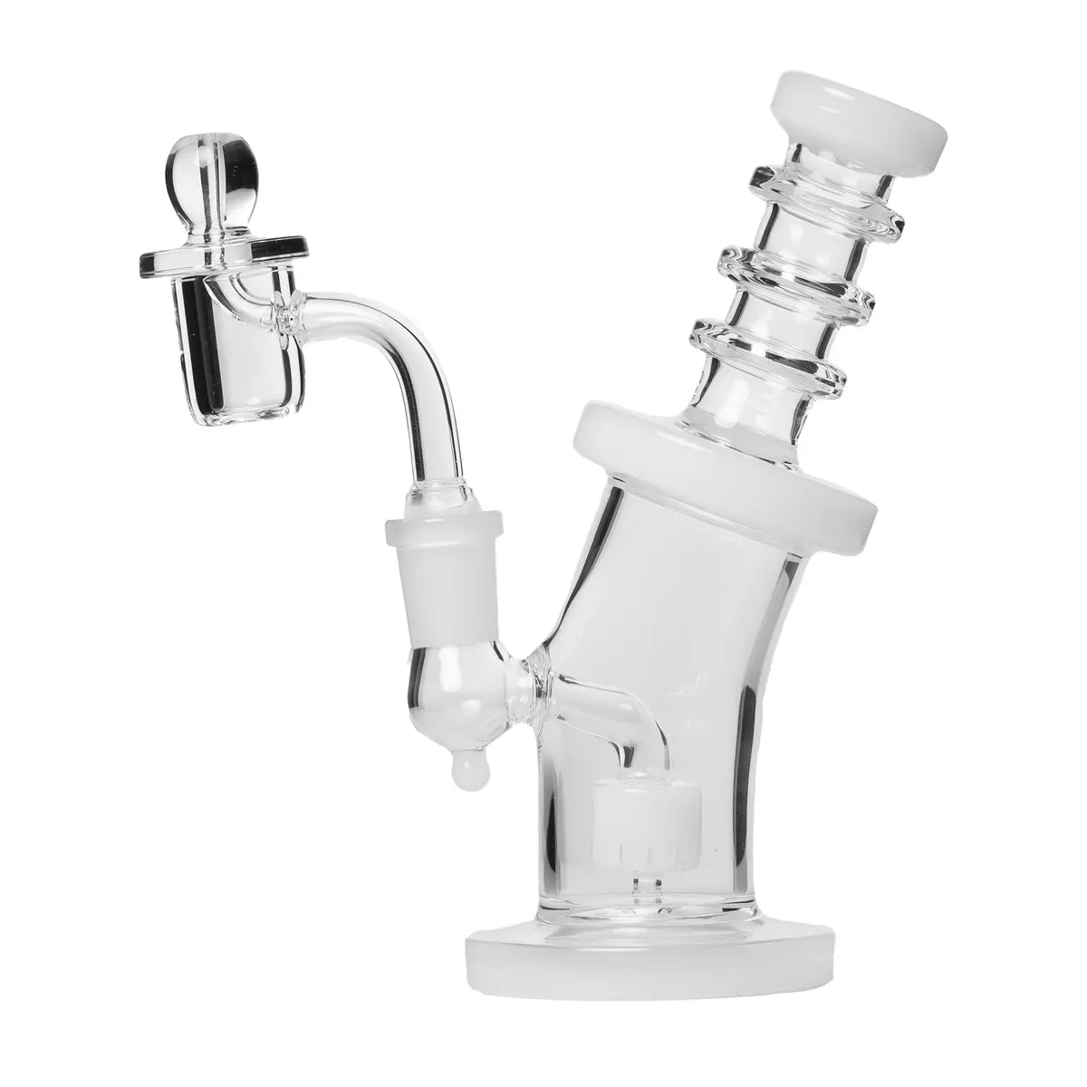 Human Grade 6.25" Bent Neck Dab Rig 4