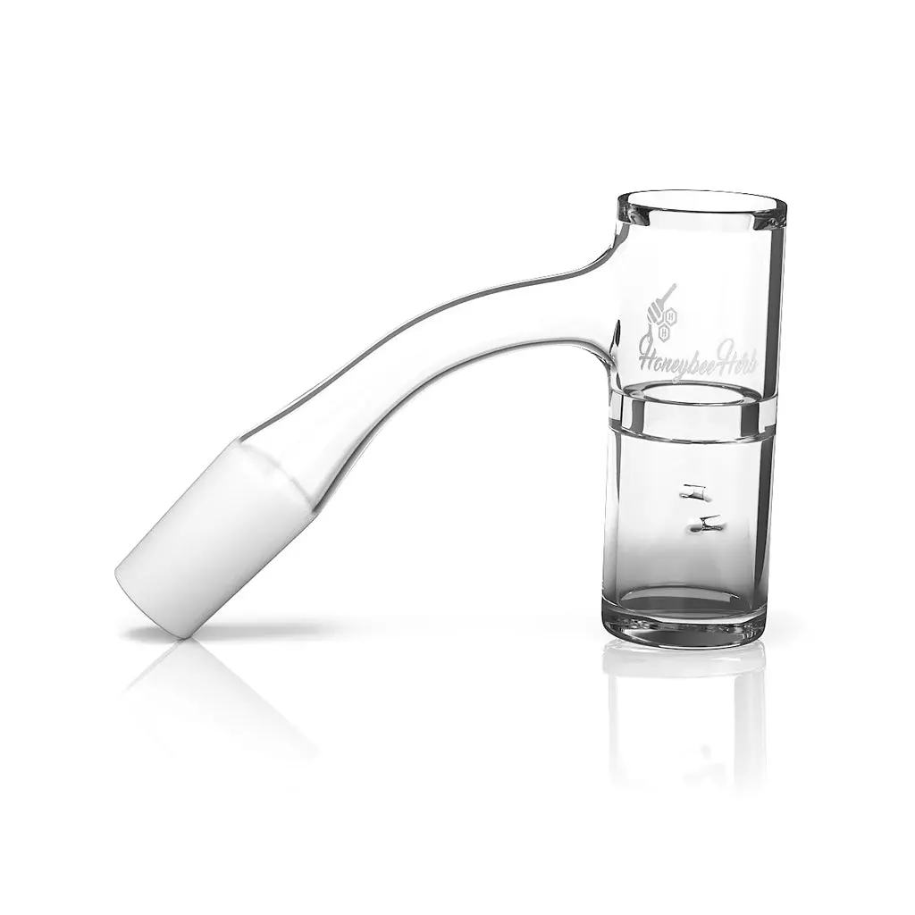 Honeybee Herb Honey Well Quartz Banger - 45° | Bl 1