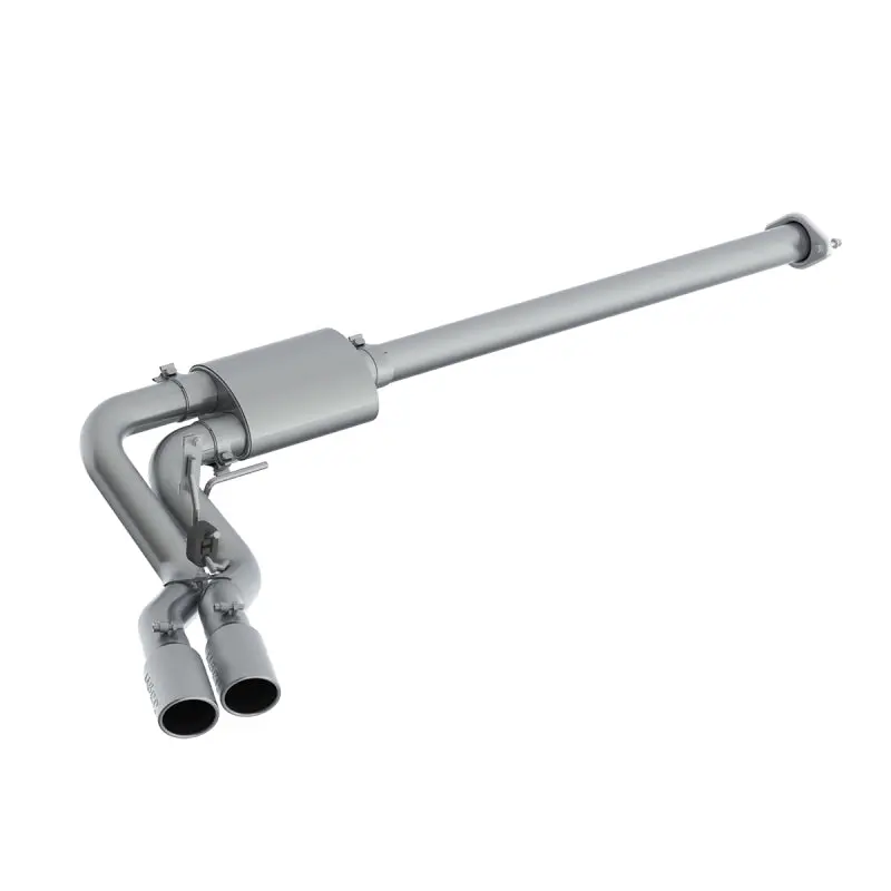 Mbrp 15-16 Ford F-150 2.7L/3.5L/5.0L 3In Cat Back Single Side Pre-Axle Dual Exit Alu 1