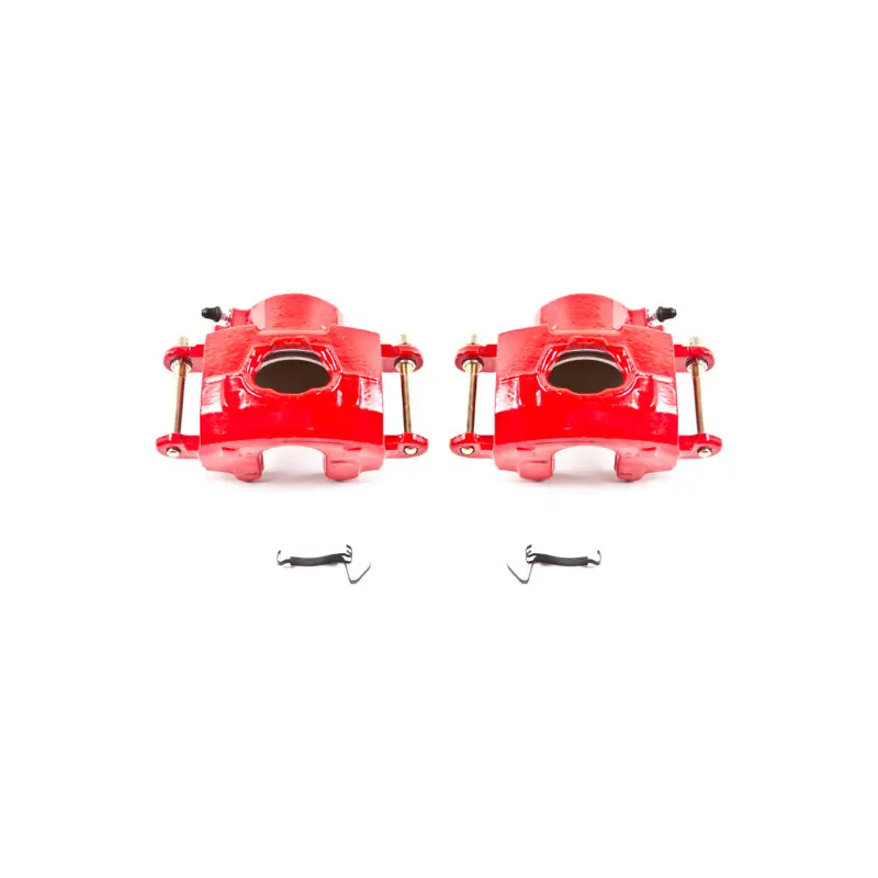 Power Stop 94-96 Chevrolet Impala Front Red Calipers W/O Brackets - Pair 1