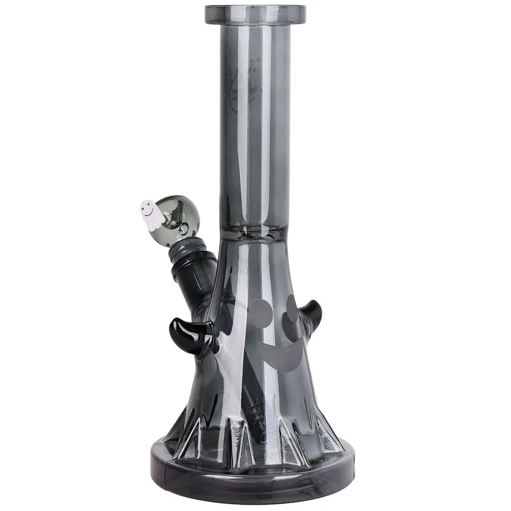 Pulsar Happy Ghost Glass Water Pipe - 10" / 14Mm F 1