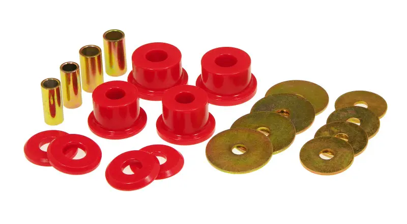 Prothane 90-94 Mitsubishi Eclipse Subframe Mount Kit - Red 1