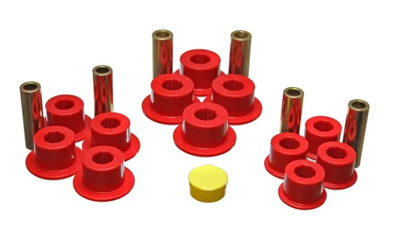 Energy Suspension Chevy Rear Leaf Spring Set - Red 1