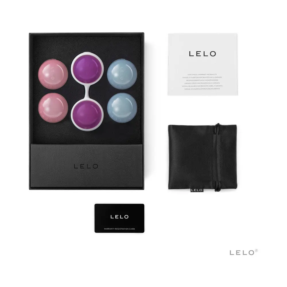 Lelo Beads Plus Kegel Balls Set Blue/Pink/Purple 1