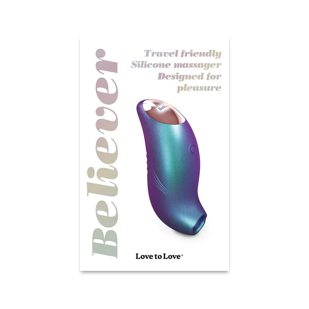 Love To Love Believer Iridescent Turquoise 1
