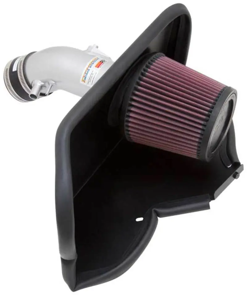 K&N 12 Toyota Camry 3.5L V6 Silver Short Ram Typhoon Intake 1