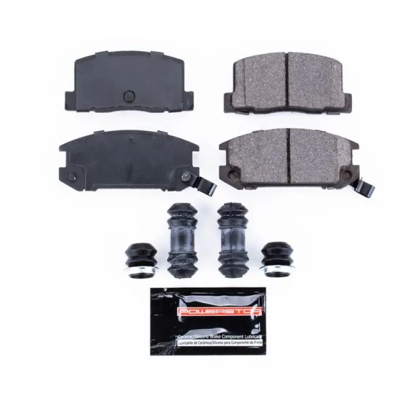 Power Stop 91-95 Toyota Mr2 Rear Z23 Evolution Sport Brake Pads W/Hardware 1