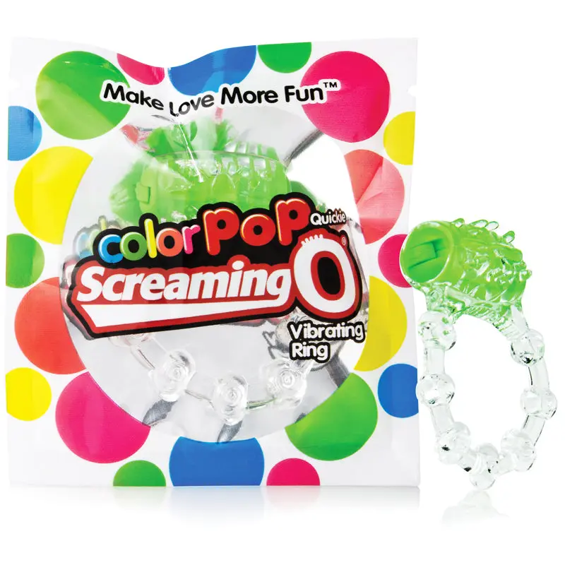 Screaming O Color Pop Quickie Green 1