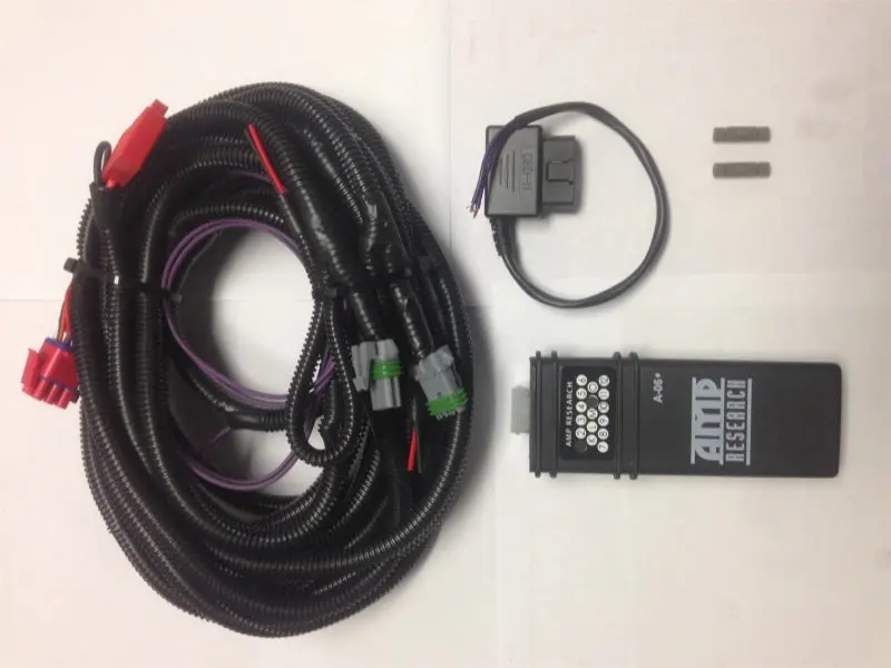 Amp Research 2009-2014 Ford F150 Powerstep Plug N Play Conversion Kit 1