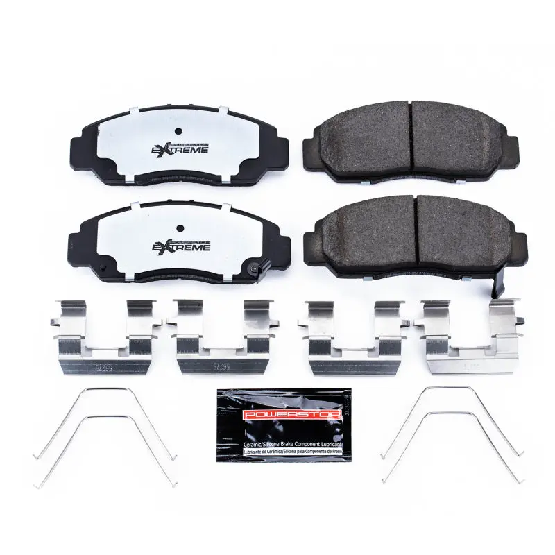 Power Stop 06-15 Honda Civic Front Z26 Street Brake Pad W/Hardware 1
