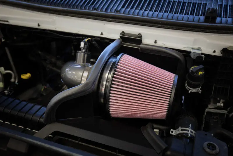 K&N 21-22 Ford E350/450 V8-7.3L Performance Air Intake Kit 2