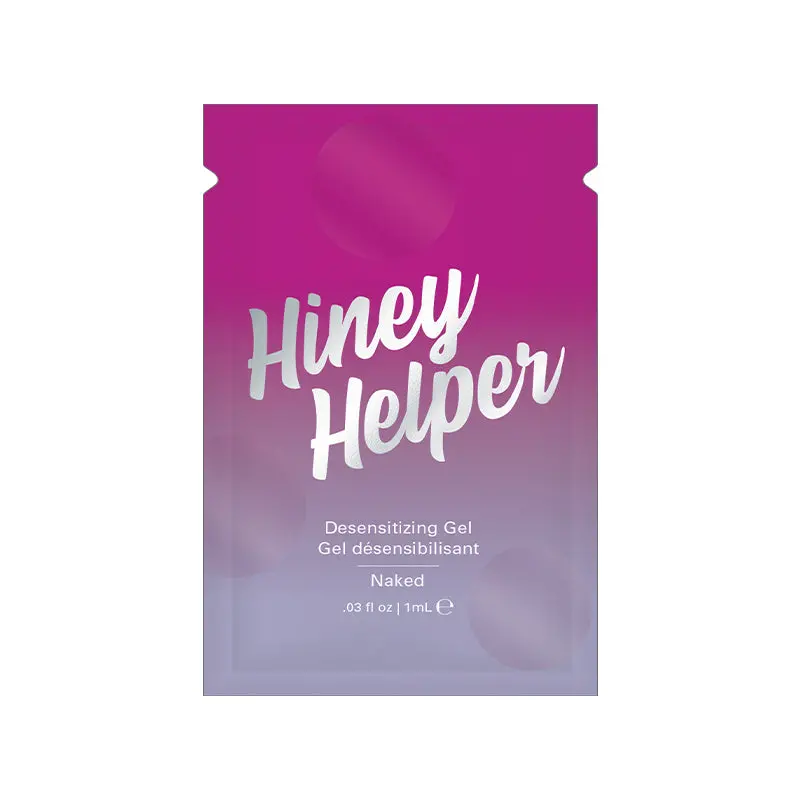 Jelique Hiney Helper Desensitizing Gel .03 Oz Foil 1