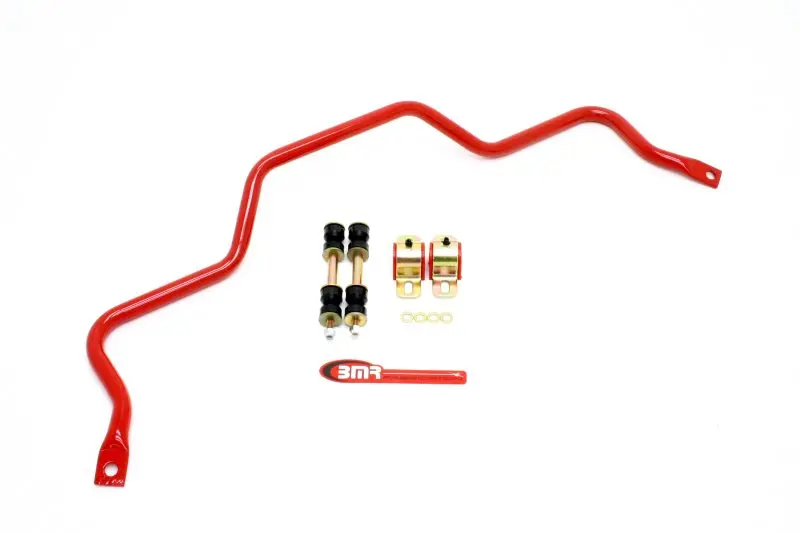 Bmr 82-02 3Rd Gen F-Body Rear Hollow 25Mm Sway Bar Kit W/ Bushings - Red 1