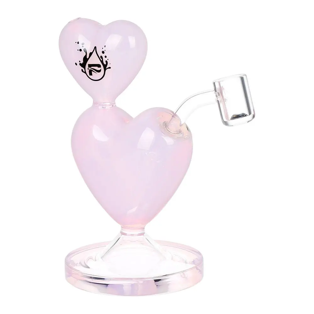 Pulsar Two-Hearted Glass Dab Rig | 6.5" | 14Mm F 1