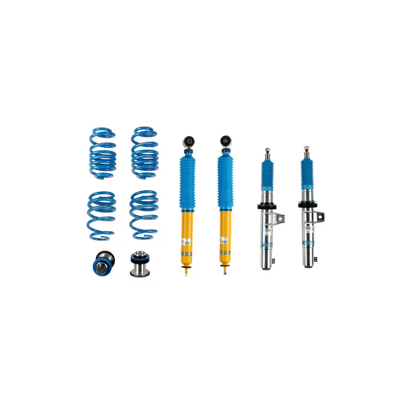 Bilstein B16 (Pss10) Front & Rear Performance Sus System 2015 Vw Golf W/ 50Mm Outside Dia Strut 1