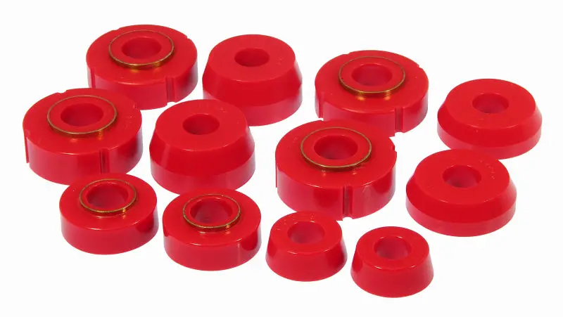 Prothane 66-79 Ford F100-350 2Wd Body Mount - Red 1