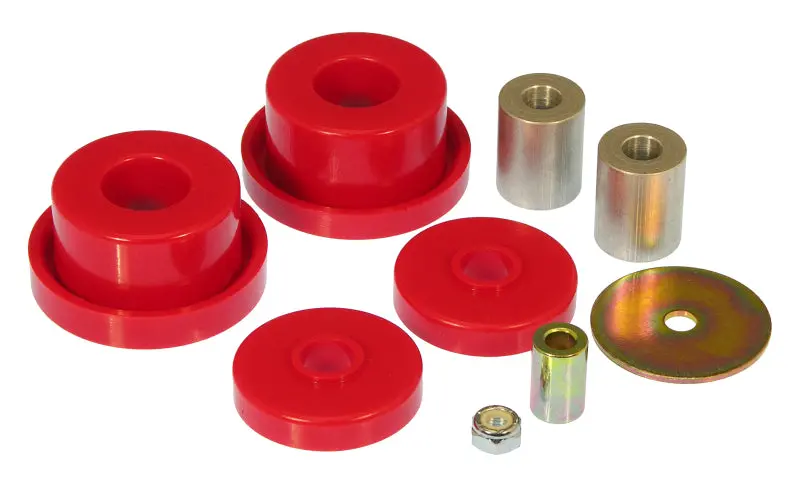 Prothane Dodge Lx Front Diff Carrier/Support Bushings - Red 1