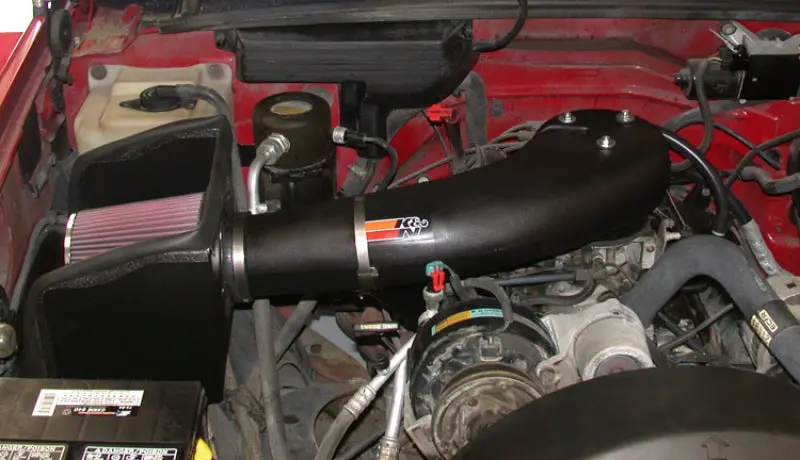 K&N 88-95 Chevy C/K Pick Up V8-5.7L Performance Intake Kit 2