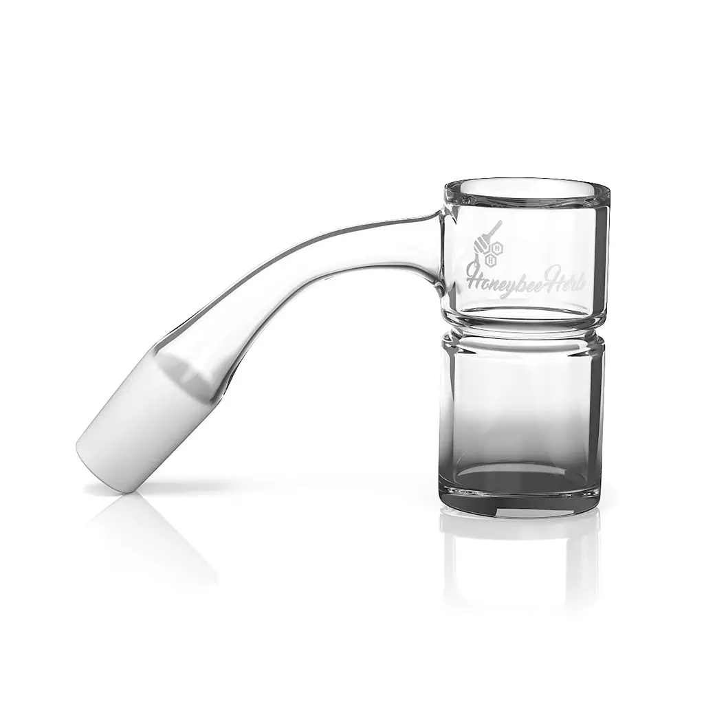 Honey Bevel Splash Bucket Quartz Banger - 45° Degree | Bl 1