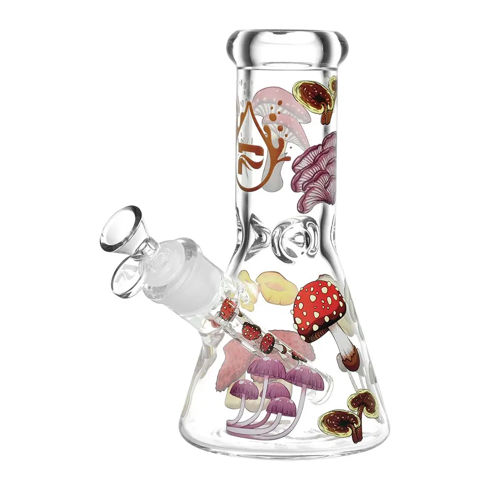 Pulsar Eat Me Design Glass Beaker Water Pipe - 7.75" / 14Mm F 1
