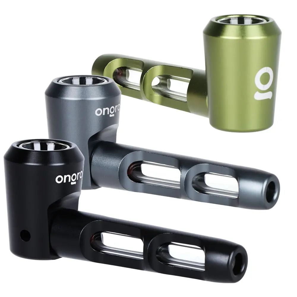 Ongrok Aluminum & Glass Spoon Pipe | 4.25" 1