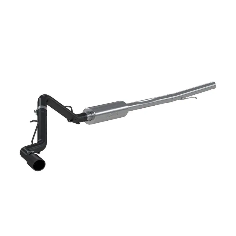 Mbrp 2019 Chevrolet/Gmc 1500 Silverado/Sierra 4.3L & 5.3L 3 In Cat Back, Single Side (Black Coated) 1