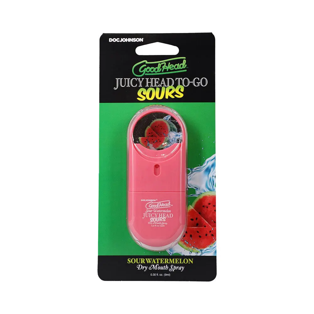 Goodhead Juicy Head Dry Mouth Spray To-Go Sour Watermelon 0.3 Oz. 1