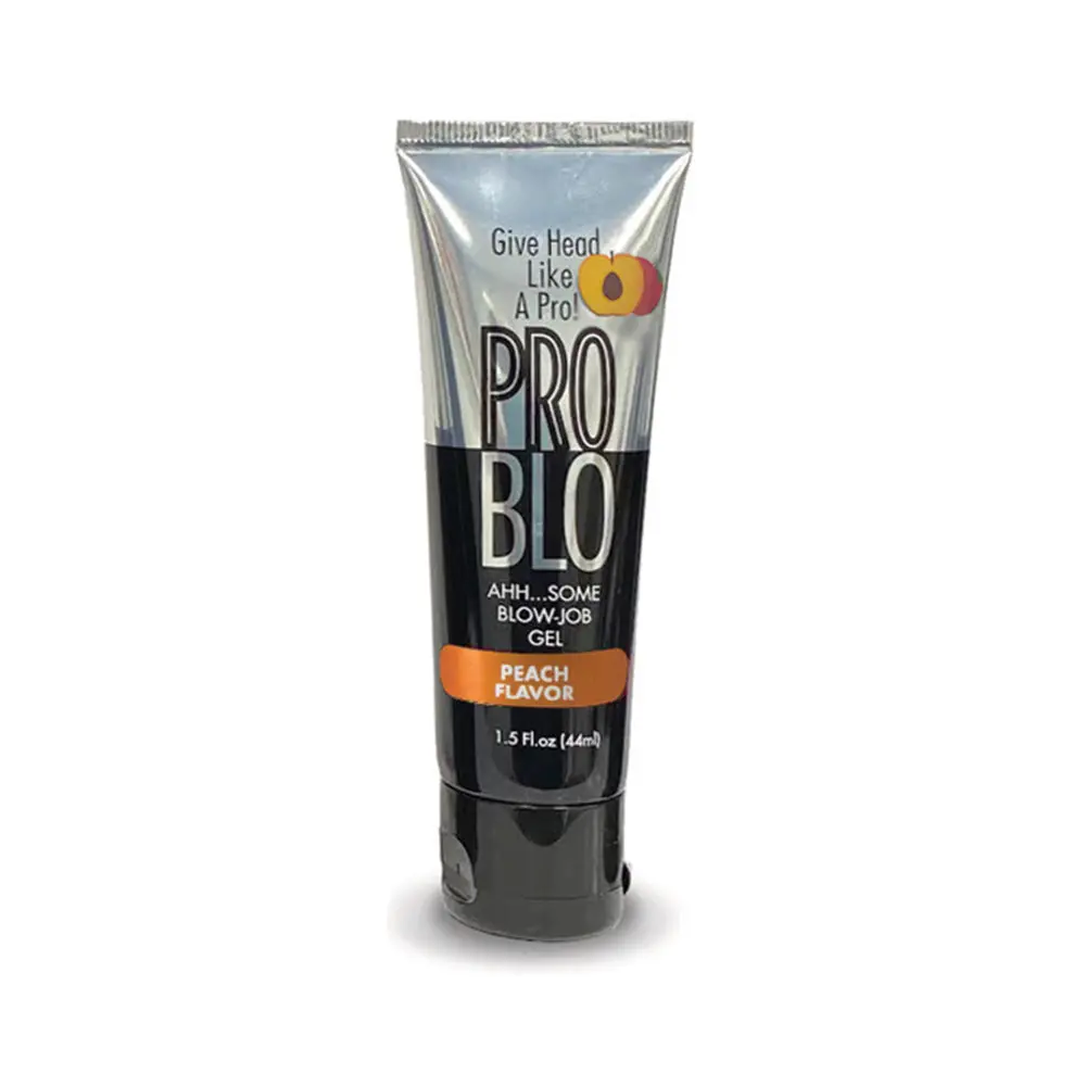 Pro Blo Oral Pleasure Gel Peach 1