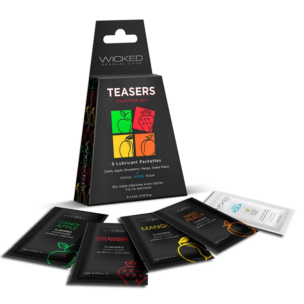Wicked Teasers Fresh Fruit Mix 3 Ml 9 Packs/Box 1