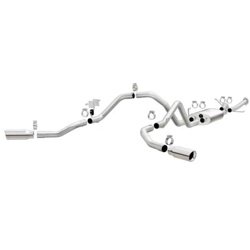 Magnaflow Cat-Back 10-15 Toyota Tundra Sc Lb / Cc Sb 4.6L/5.7L V8 Ss 2.5 Dual Split Rear 4In Tip 1
