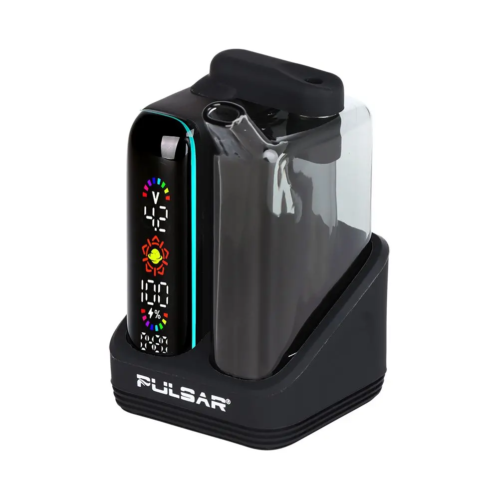 Pulsar Dl 5.0 Bubbler Dab Kit With Wax Atomizer - 1000Mah / Black 1