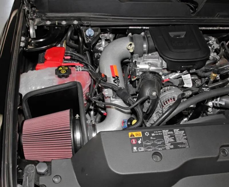 K&N 77 Series Performance Intake Kit For 11-14 Chevrolet Silverado/Gmc Sierra 2500/3500 V8 6.6L 2